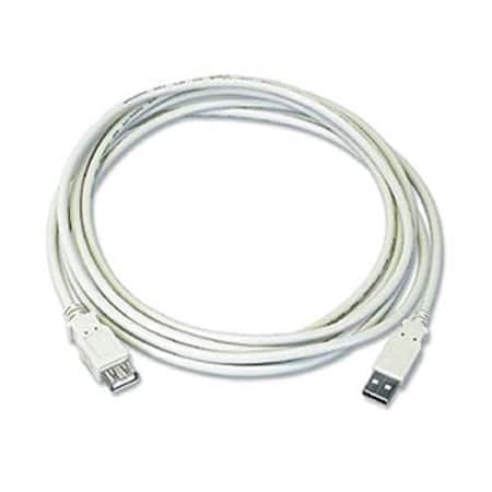 Fivegears USB 2.0 Extension Cable Am / Af 6 Ft Beige FI67288